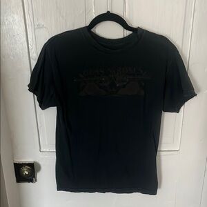 Brandy faded Guns n’ roses Black Graphic T-Shirt